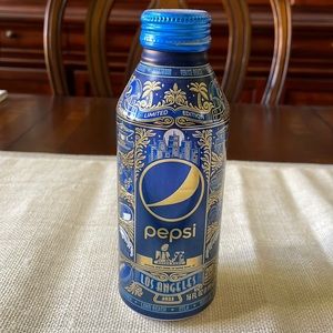 Pepsi Aluminum Bottle NFL Super Bowl 2022 limited edition LVI Los Angeles EMPTY